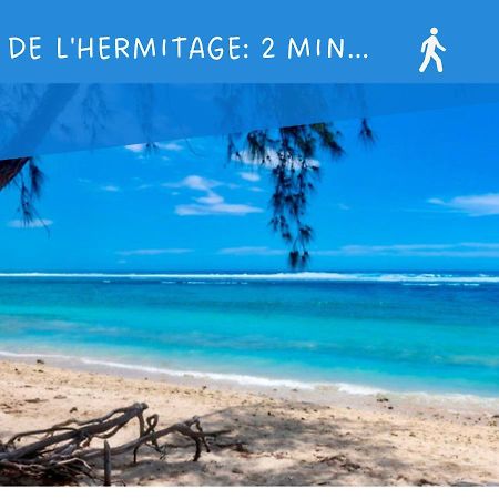 L'Hermitage - Appartement T3 En Bord De Plage Filaos ภายนอก รูปภาพ